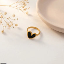 CRGH00899 MOX Stainless Steel Heart Ring - CRGH