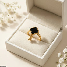 CRGH00907 MOX Stainless Steel Double Flower Ring - CRGH