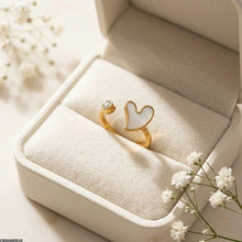CRGH00910 MOX Stainless Steel Heart Ring - CRGH