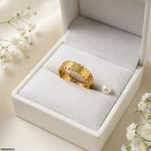 CRGH00913 MOX Stainless Steel Round Stone Ring - CRGH