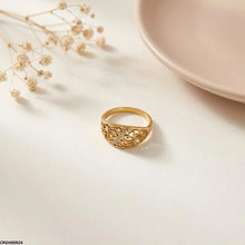 CRGH00924 MOX Stainless Steel Flower Ring - CRGH