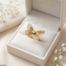 CRGH00931 MOX Stainless Steel Butterfly Ring - CRGH
