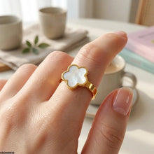 CRGH00933 MOX Stainless Steel Flower Ring - CRGH