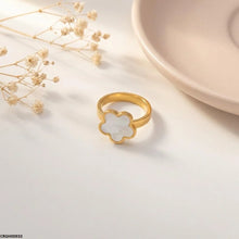 CRGH00933 MOX Stainless Steel Flower Ring - CRGH