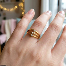 CRGH00944 MOX Stainless Steel Heart Stone Ring - CRGH