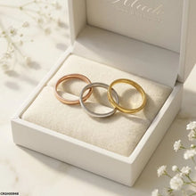 CRGH00948 MOX Stainless Steeld Three Ring Pair - CRGH
