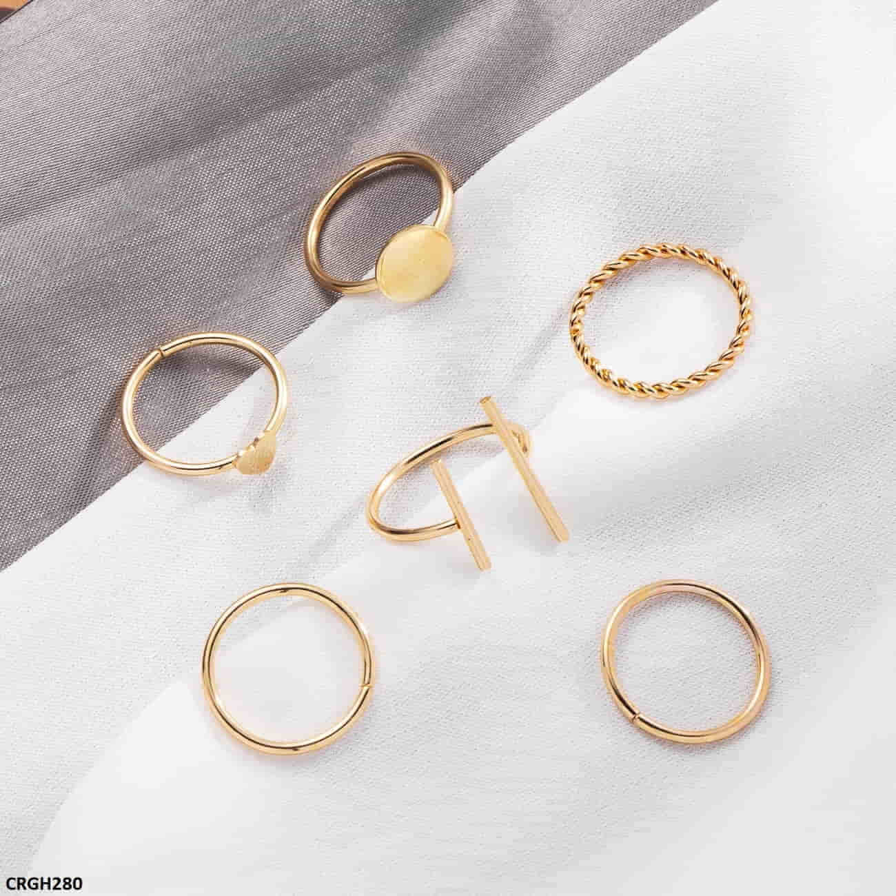 CRGH280 LSH 6 Midi Rings - CRGH