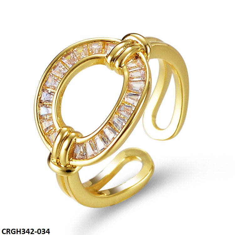 CRGH342 ZFQ Circle & Layer Ring Adjustable - CRGH
