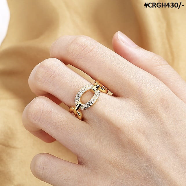 CRGH430 SZL Chain Link Adjustable Ring - CRGH