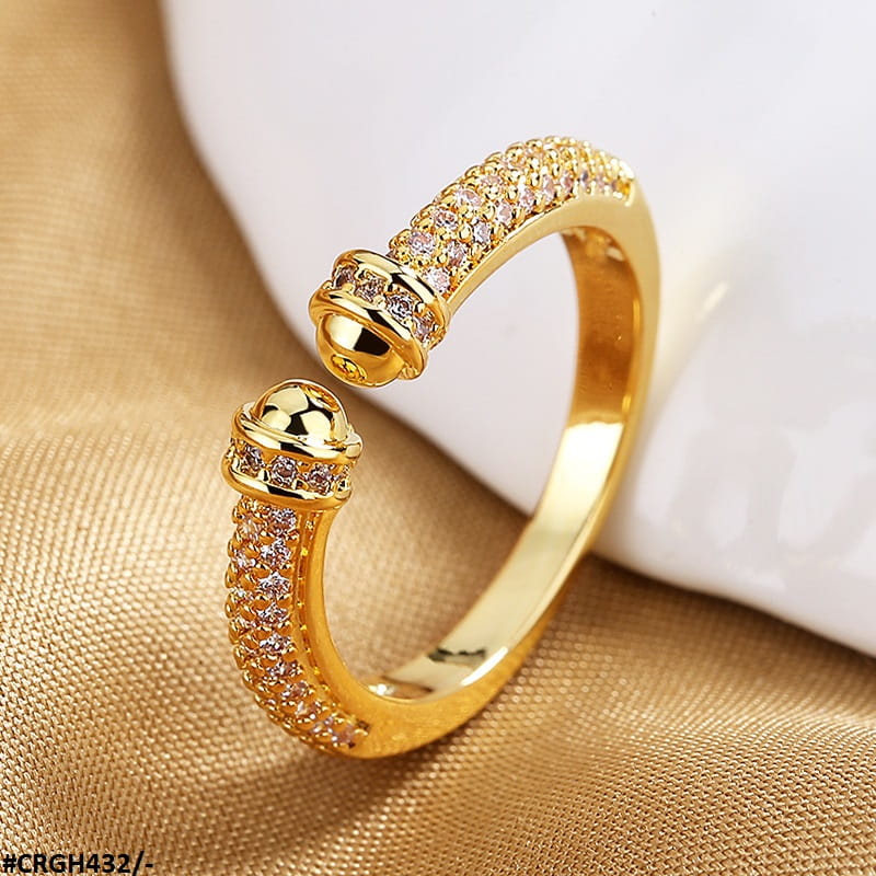 CRGH432 SZL Layered Adjustable Ring - CRGH