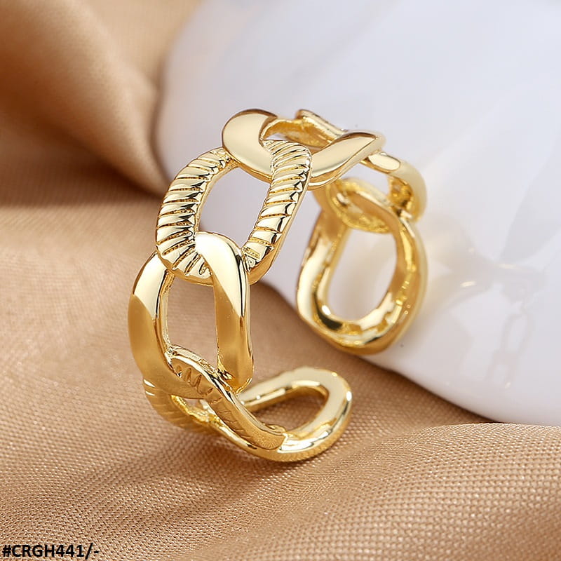 CRGH441 SZL Link Chain  Adjustable Ring - CRGH