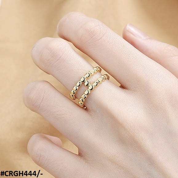 CRGH444 SZL Double Layer Adjustable Ring - CRGH