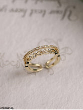 CRGH451 WNS Link Chain  Adjustable Ring - CRGH