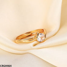 CRGH464 BLX Heart  Adjustable Ring - TRGH