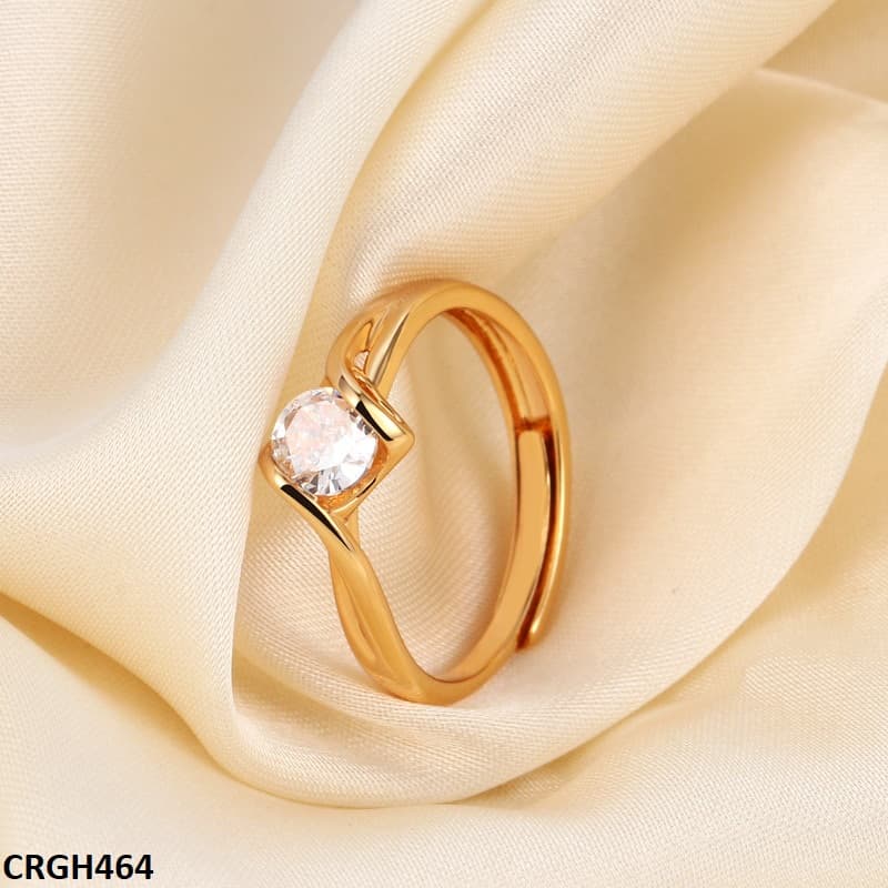 CRGH464 BLX Heart  Adjustable Ring - TRGH