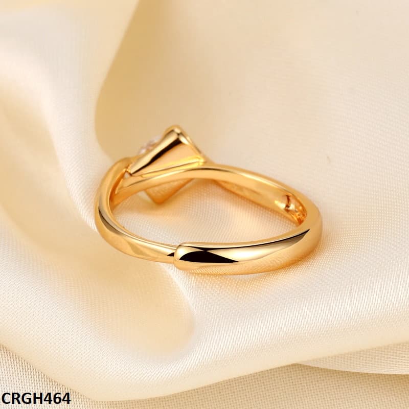CRGH464 BLX Heart  Adjustable Ring - TRGH