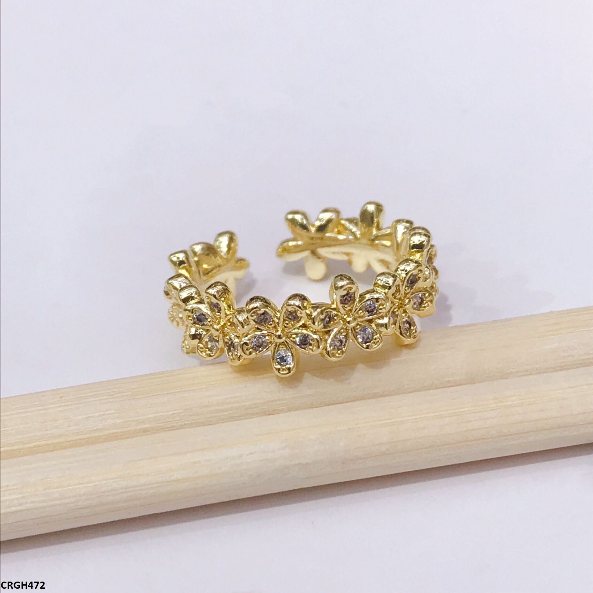 CRGH472 DYS Flower Ring - CRGH