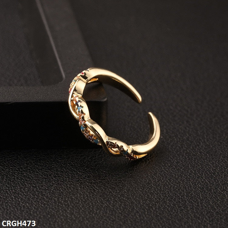 CRGH473 DYS Zigzag Ring - CRGH