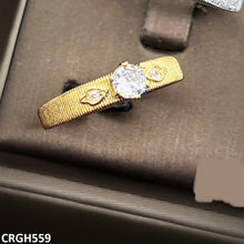 CRGH559 GWH Round/Pear Ring Adjustable - TRGH
