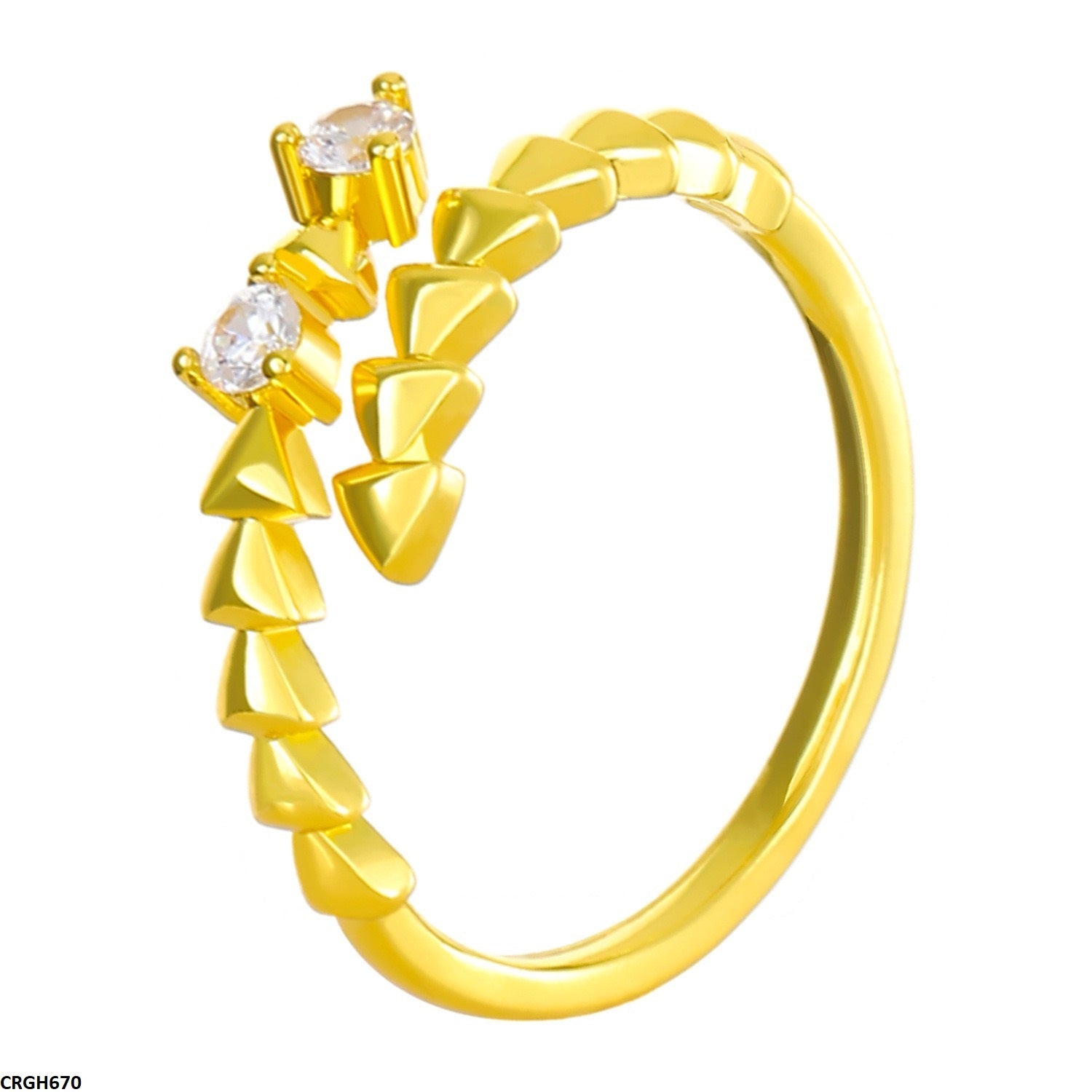 CRGH670 QWN Arrow Row Ring Adjustable - CRGH