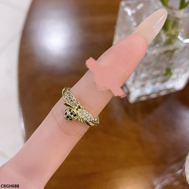 CRGH688 JJS Bee Style Ring Adjustable - CRGH