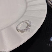 CRSH00722 HJF Triangle Pearl  Ring 6 Size - Crsh