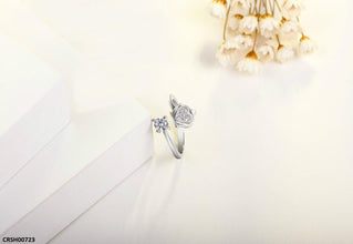 CRSH00723 JJF Heart Ring Adjustable - CRSH
