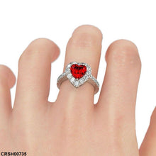 CRSH00735 CJD Heart Ring - CRSH