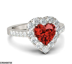 CRSH00735 CJD Heart Ring - CRSH