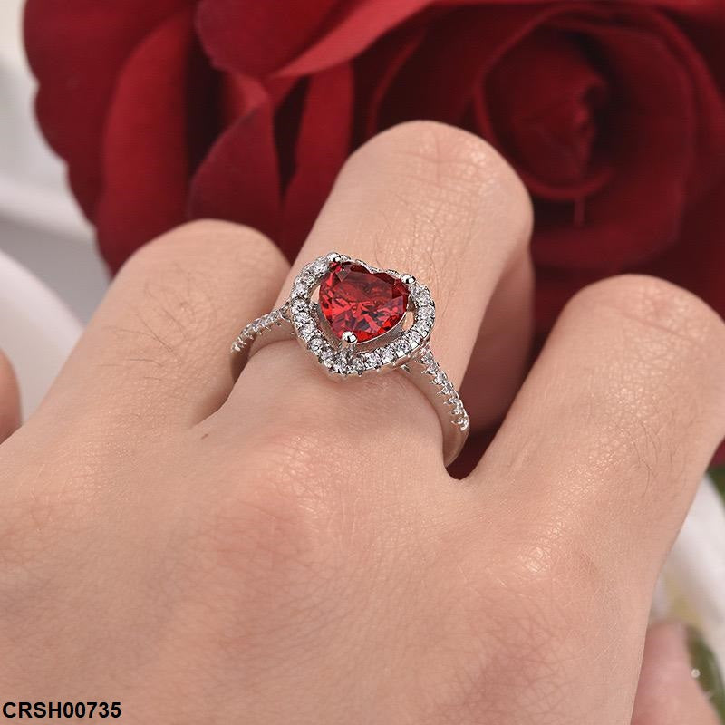 CRSH00735 CJD Heart Ring - CRSH