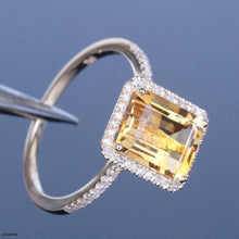 CRSH00744 GWH Rectangle Stone Ring - CRSH