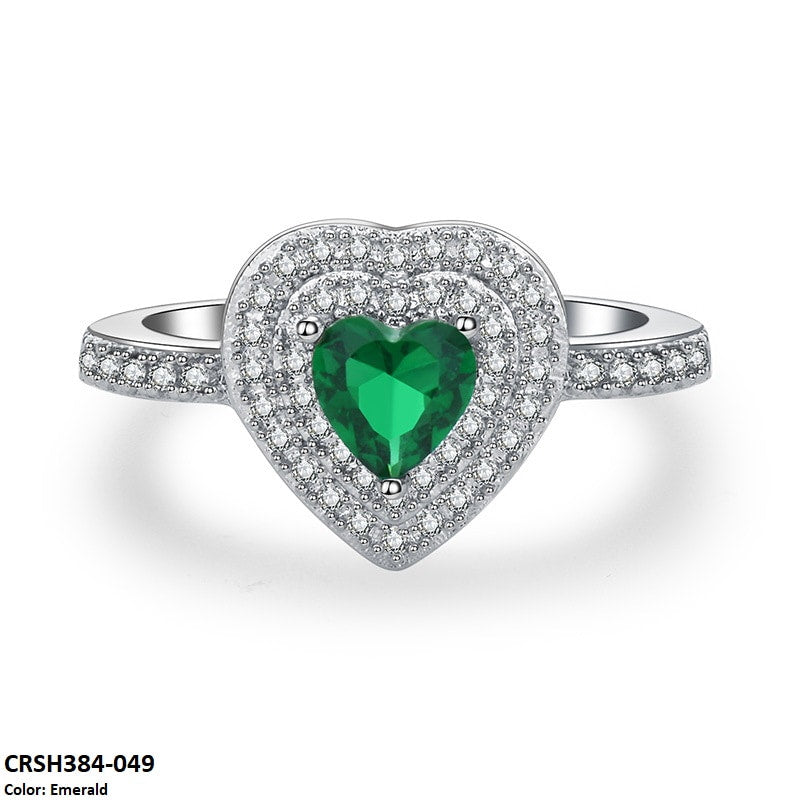 CRSH384 HNJ Heart Ring Adjustable - TRSH