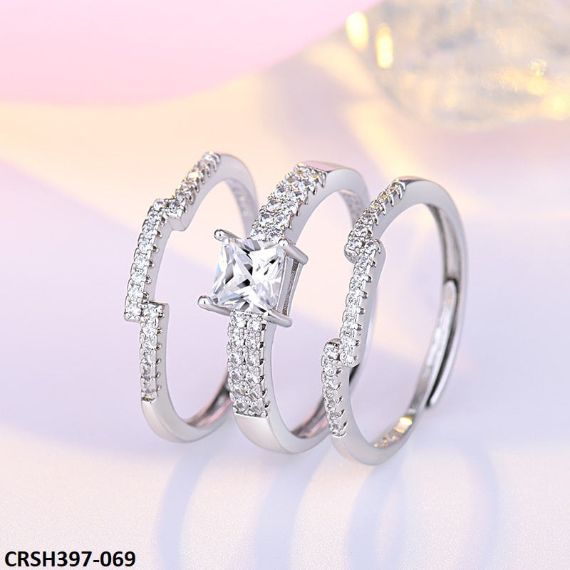 CRSH397 HNJ Triples Ring Adjustable - CRSH