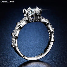 CRSH471 ZFQ Step Birthstone Ring Adjustable - CRSH