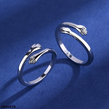 CRSH478 BLX Hug Couple Ring Adjustable - CRSH