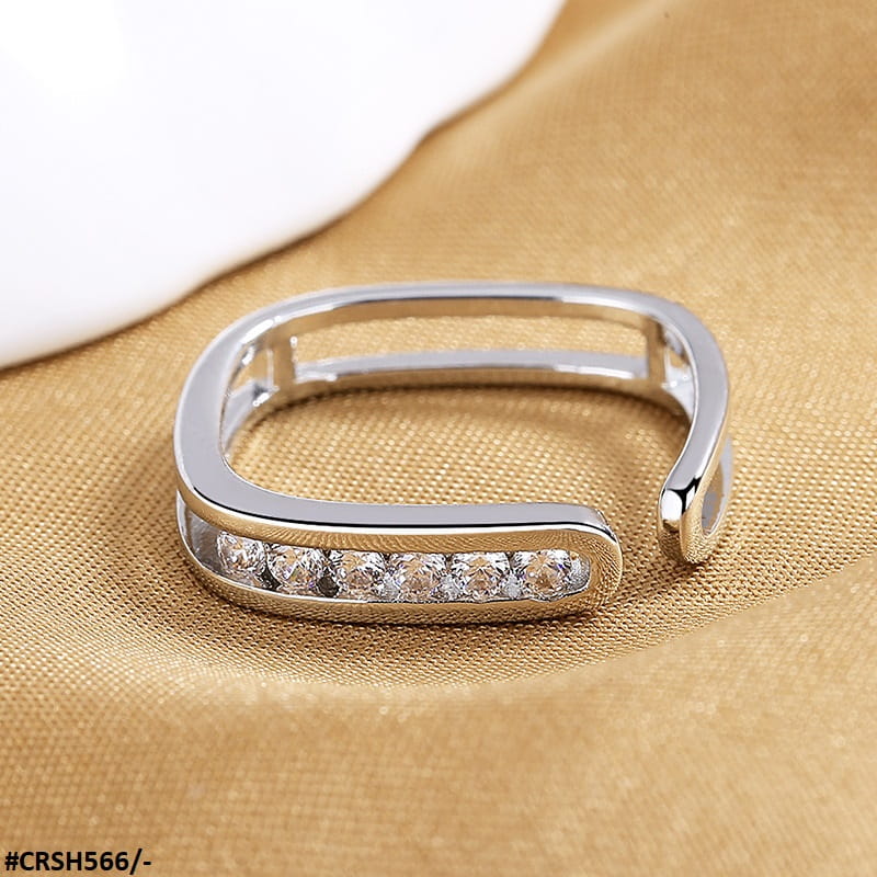 CRSH566 SZL Square Adjustable Ring - CRSH