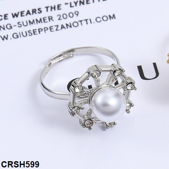 CRSH599 QWN Wheel Pearl Ring Adjustable - CRSH