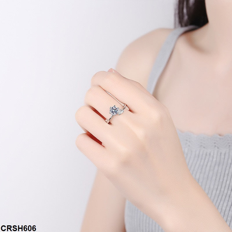 CRSH606 BLX Round/Leaf Ring Adjustable - TRSH