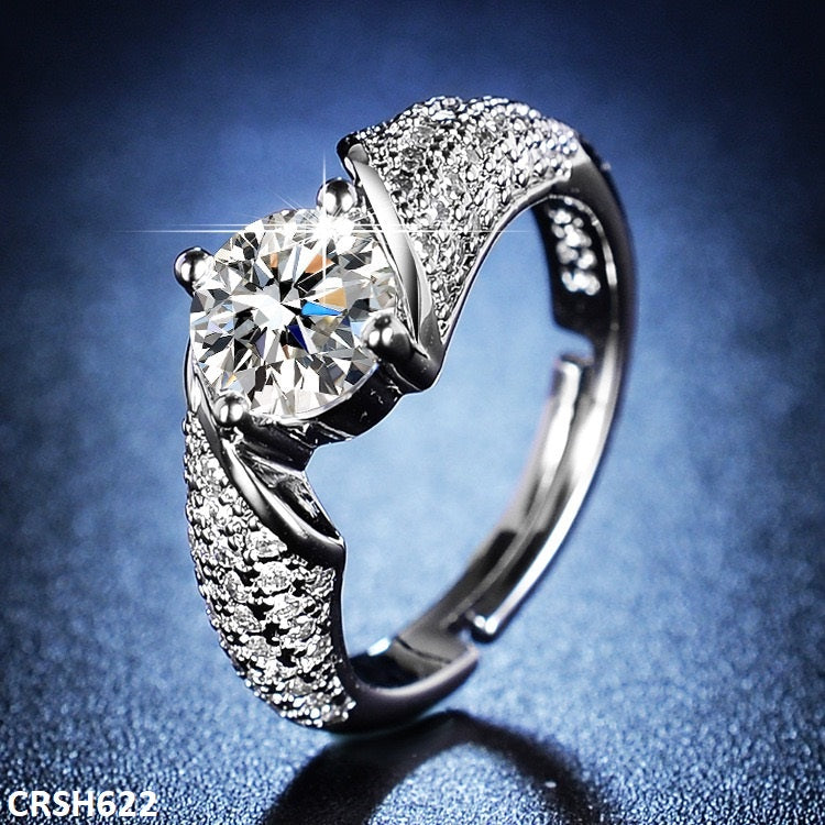 CRSH622 ZFQ Birthstone Ring Adjustable - TRSH