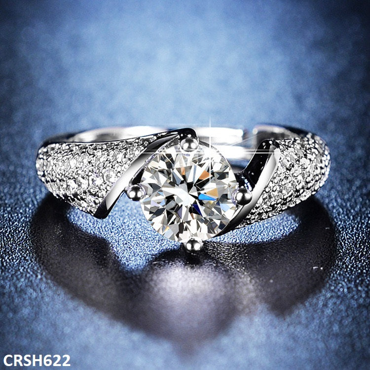 CRSH622 ZFQ Birthstone Ring Adjustable - TRSH