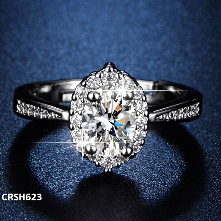 CRSH623 ZFQ Oval Ring Adjustable - TRSH
