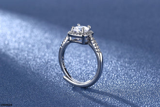 CRSH624 BLX Imp Cocktail Ring Adjustable - TRSH