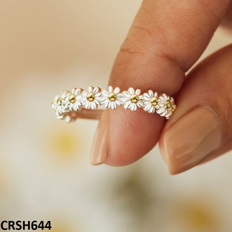 CRSH644 JEC Imp Flower Ring - CRSH