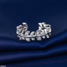 CRSH653 BLX Leaf Layered Ring Adjustable - CRSH