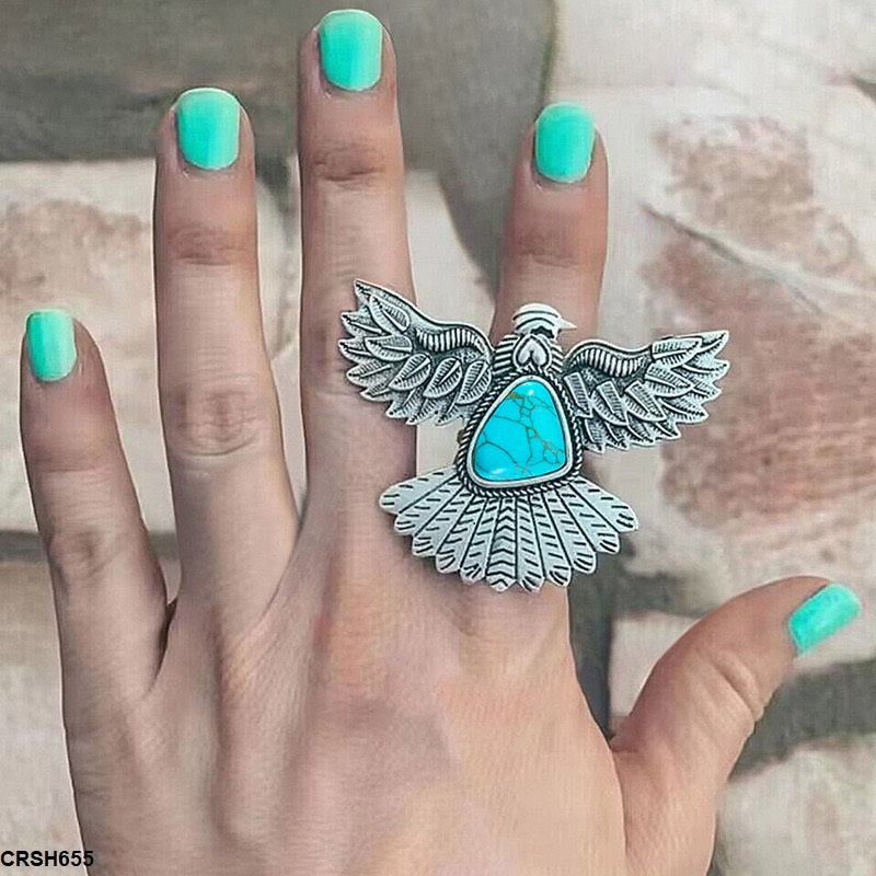 CRSH655 YYE Eagle Ring - CRSH
