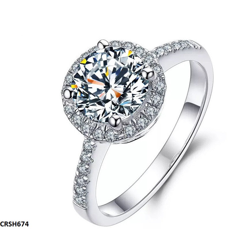 CRSH674 BLX Imp Cocktail Ring Adjustable - TRSH