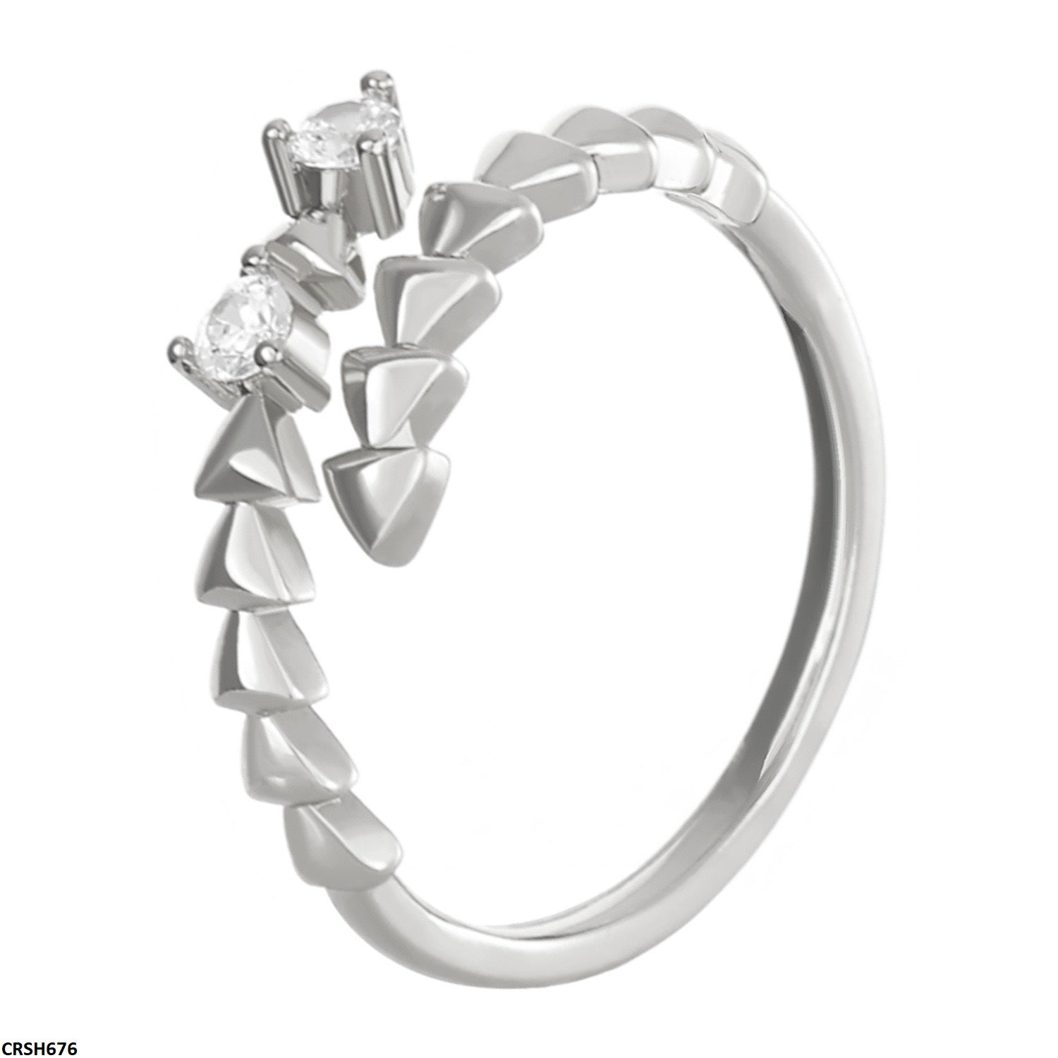 CRSH676 QWN Arrow Row Ring Adjustable - CRSH