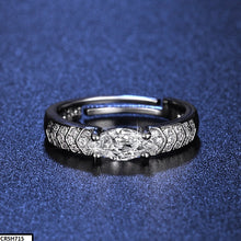 CRSH715 ZFQ Tear Stone Ring Adjustable- CRSH