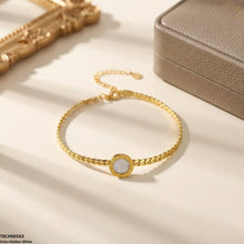 TBCH00563 ALQ Stainless Steel Round Plain Bracelet - TBCH
