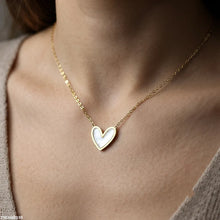 TNCH00339 ALQ  Stainless Steel Heart Necklace - TNCH